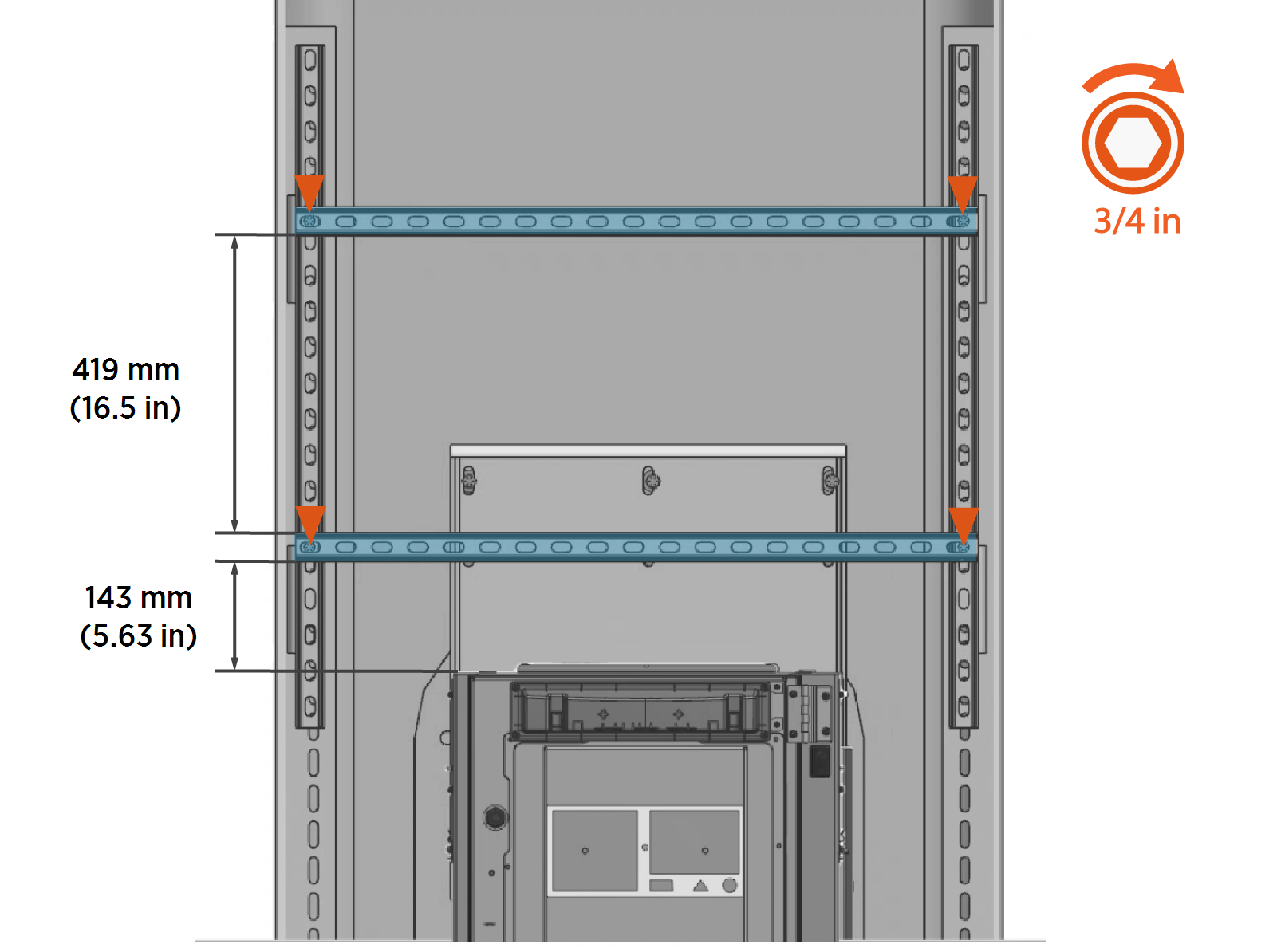 Technical illustration depicts the procedural step.