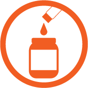 Empty five gallon bucket to collect and dispose drained coolant